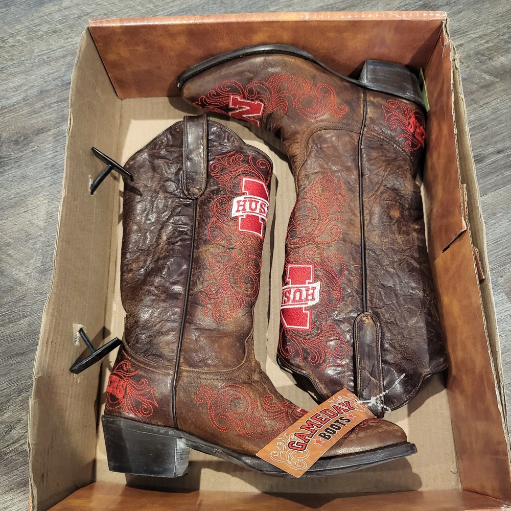 Gameday Boots Women's Boot Ladies 13 Inch University ofNebraska - Picture 7 of 9